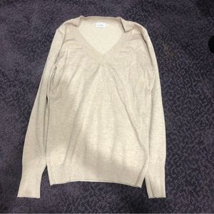 Cielo Beige Sweater Fitted Bottom